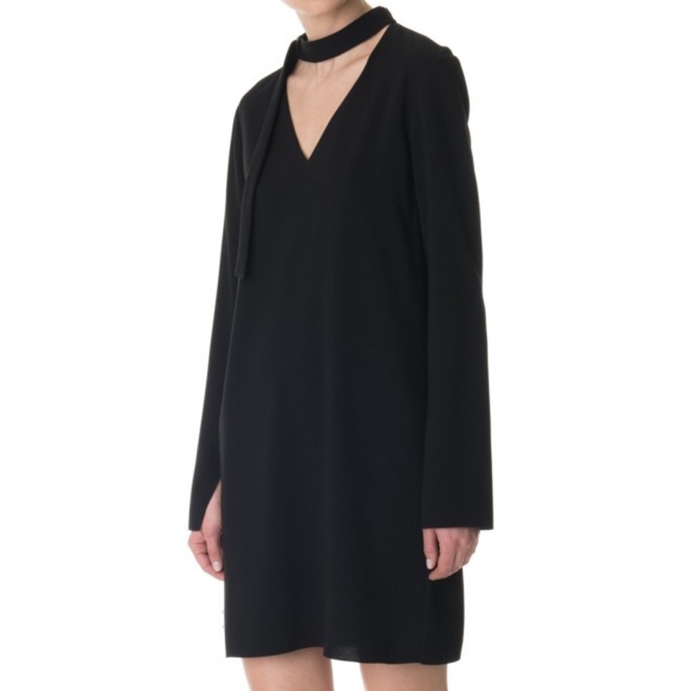 New! Tibi choker Savannah dress black 2